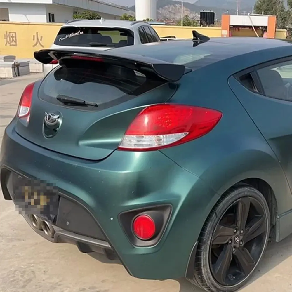 Фото Спойлер на крышу для Hyundai Feisi Veioster 2011-2018, хэтчбек, для багажника, из АБС-пластика, черный, автомобильные аксессуары, полипропилен №3