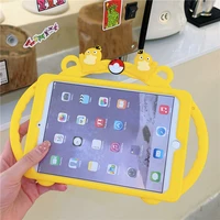 kids shockproof cartoon duck tablet android case for xiaomi pad 5 pro 11 inches folding bracket oft silicon stand funda