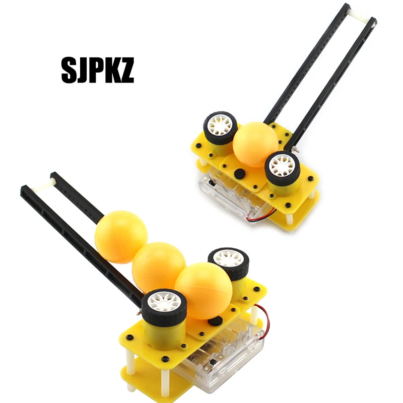 

DIY Handmade Model Educational Toys Science Experiment STEM Kit Toys Ball Machine Equipment Meaningful Gifts for Kids