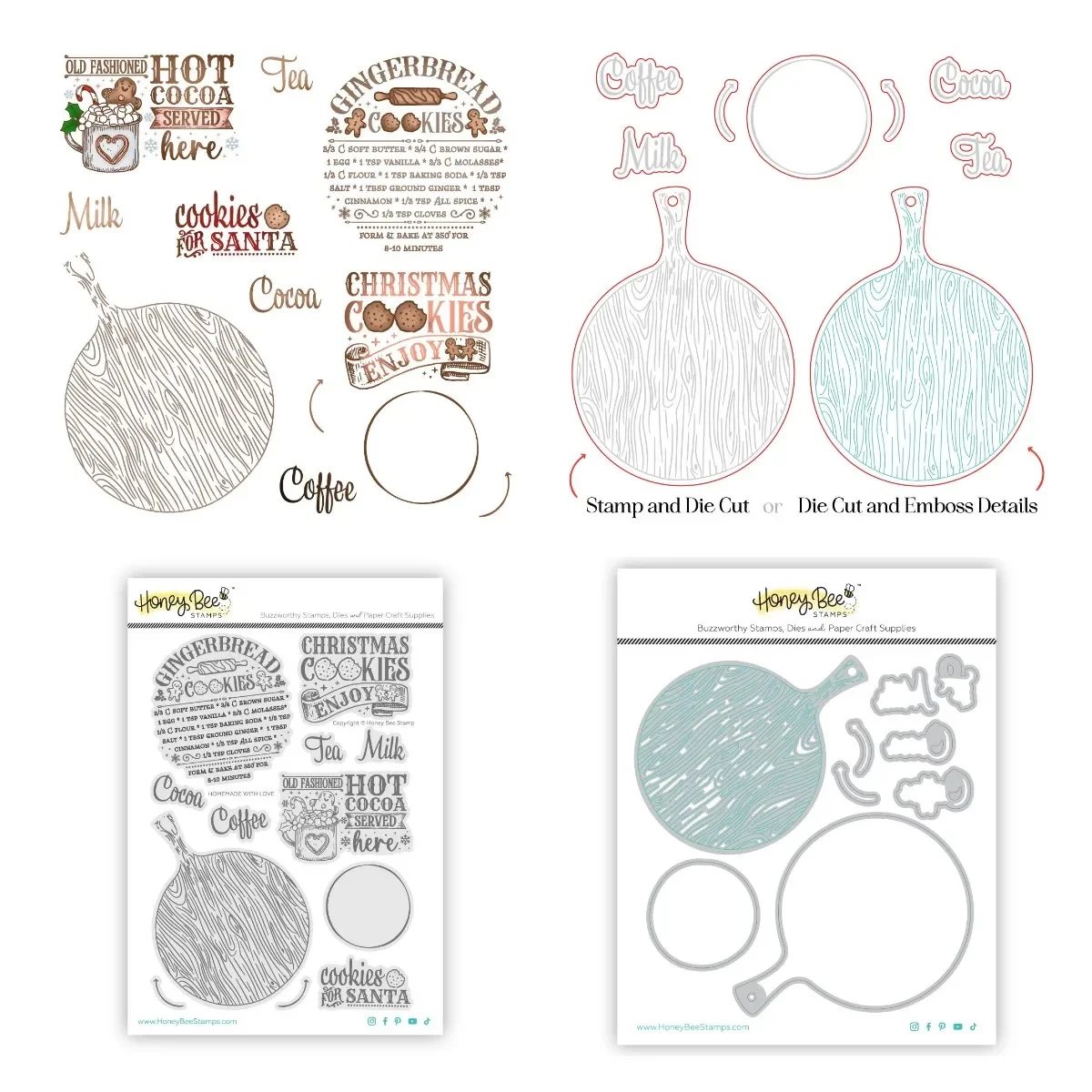 Рождественская серия mew 2024 металлические штампы и для DIY скрапбукинга