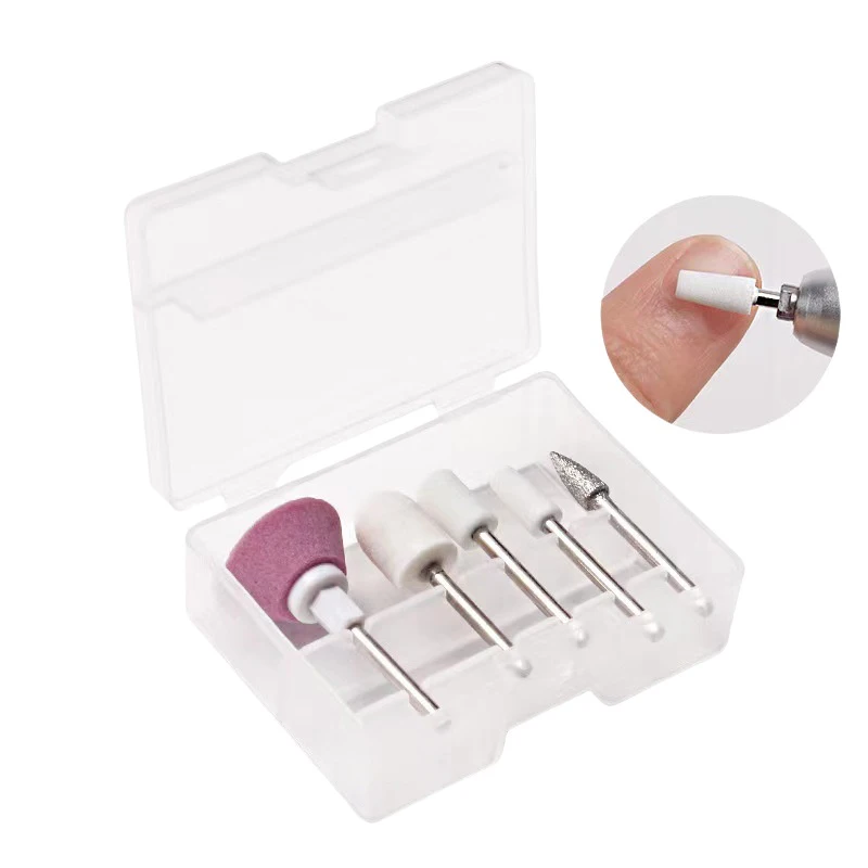 5 шт./компл. портативный инструмент для полировки ногтей и педикюра Adamas легко
