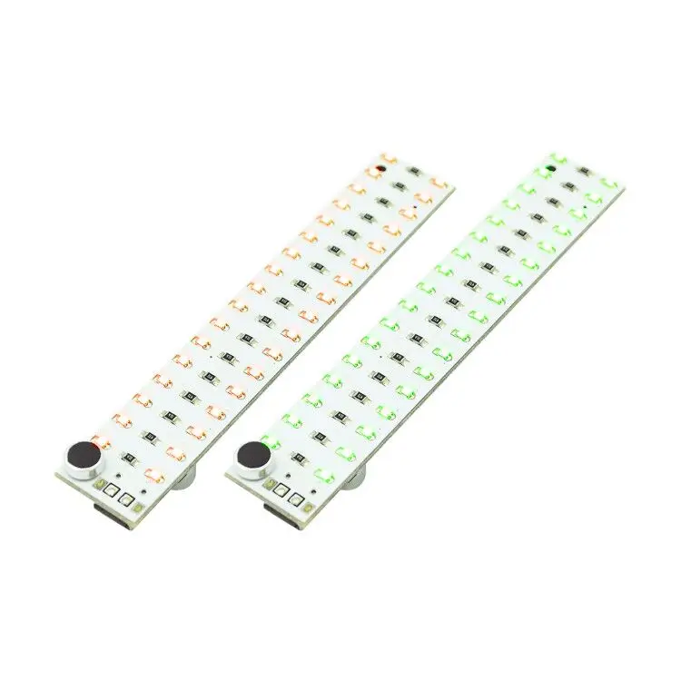 

2*17 LED USB Mini Voice Control Audio USB Music Spectrum Light Flash Volume Level Indicator LED for MP3 Amplifier