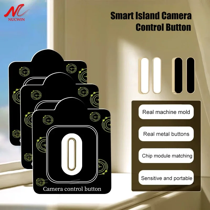 Металлическая крышка кнопки управления камерой из сплава для iPhone 16 Pro Max Plus Sensitive