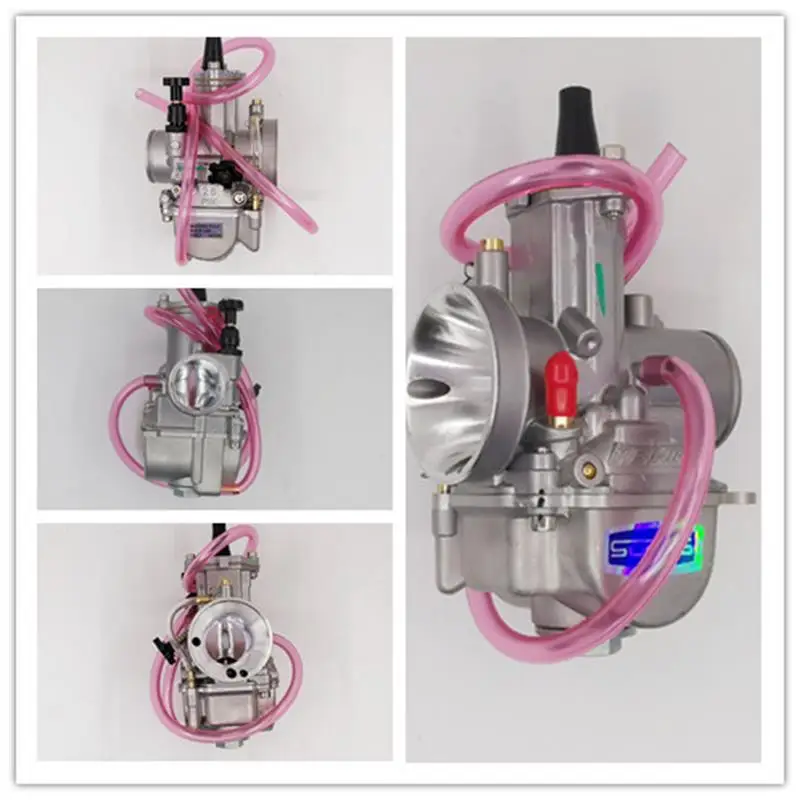 Универсальный карбюратор PWK 24 26 28 30 32 34 мм для Keihin Yamaha Mikuni Koso ATV Oko 2T 4T Moto Carb с