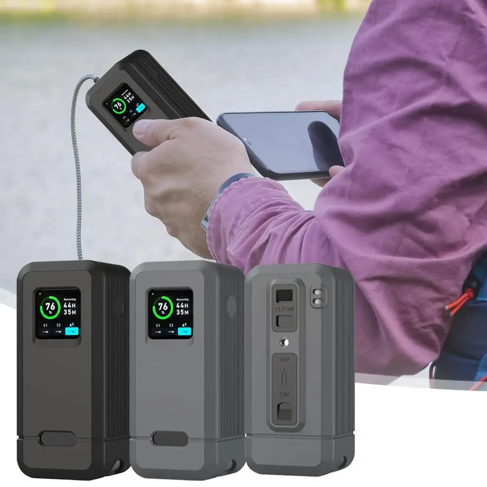 Подходит для портативного блока питания Anker Prime 20000 мАч 200 Вт 1/4 дюйма силиконовый