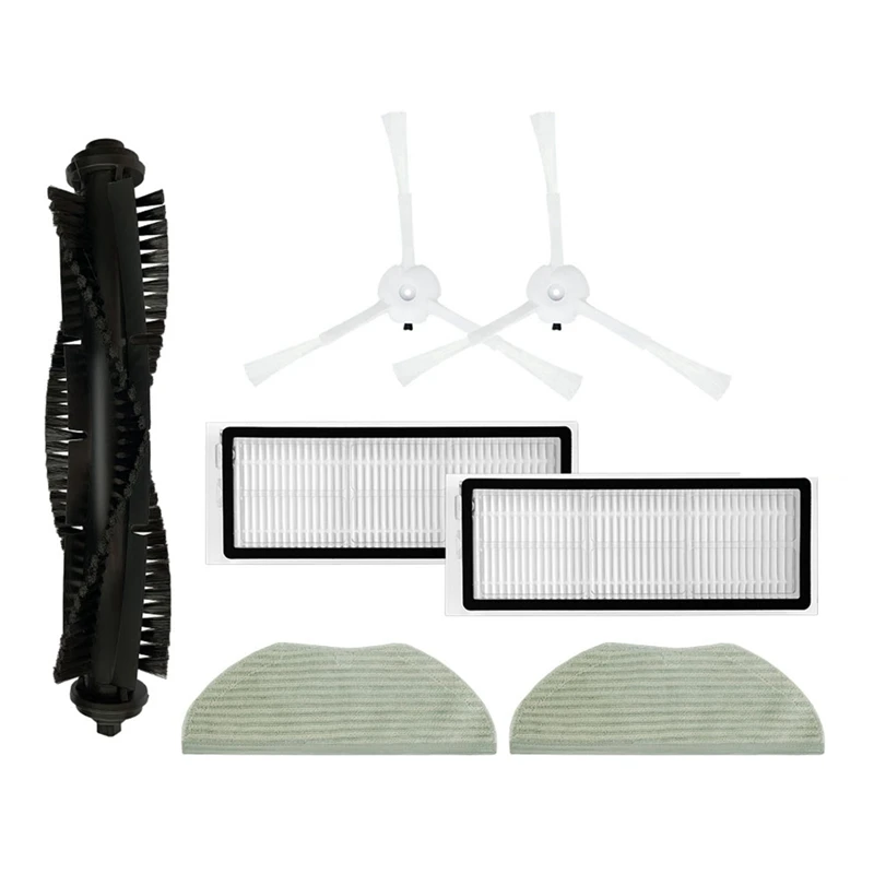 

Main Side Brush Filter And Mop Cloth Replacement Accessories For Qihoo 360 S6 Pro X90 X95 Robotic Vacuum Cleaner