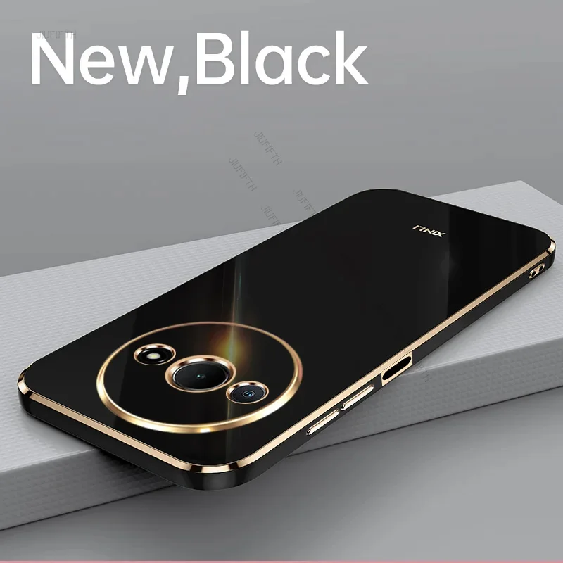 Чехол с 6D покрытием для Xiaomi Redmi 13 4G чехлы из ТПУ противоударная мягкая задняя