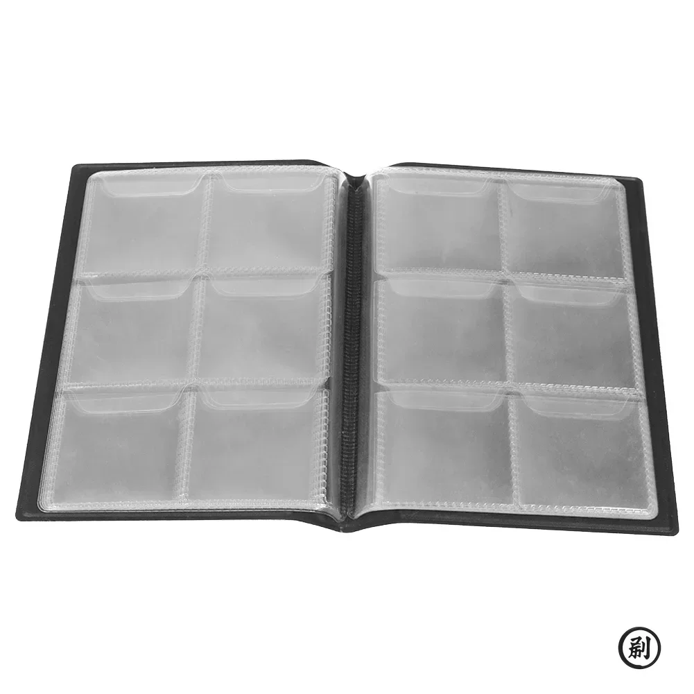 

Альбом Для Коллекции Монет Из Искусственной Кожи С 60 Слотами, Органайзер Для Монет С Памятью