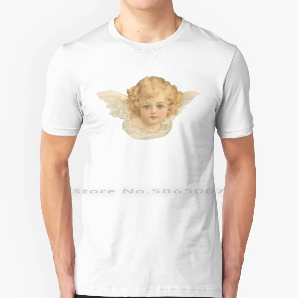 

Футболка Cherubs из 100% хлопка с милыми ангелами для малышей cheruub Cupid Love, симпатичная винтажная Романтика Tumblr, красивая эстетика