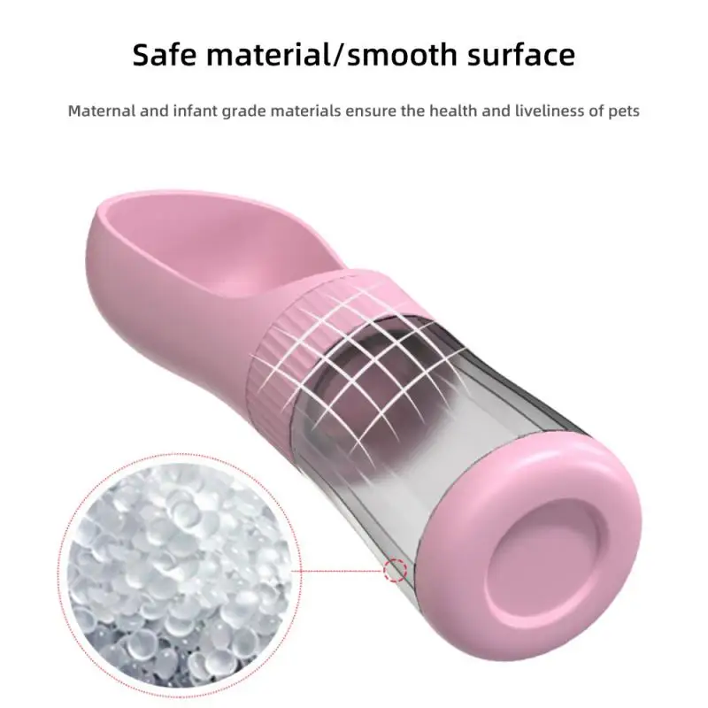 

Outdoor Travel Drinking Bowl Pet Feeder Dog And Cat Supplies 510/310ml Portable Dog Water Bottle For Small And Large Dogs Cats