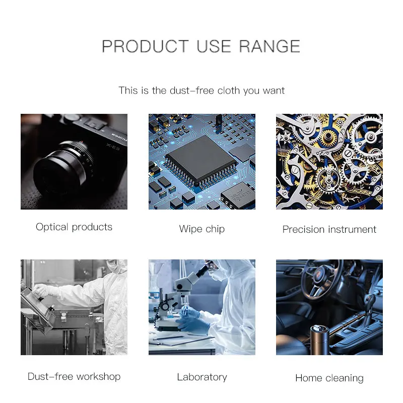 400 шт. Антистатическая салфетка для УФ-принтера 10 х10 см
