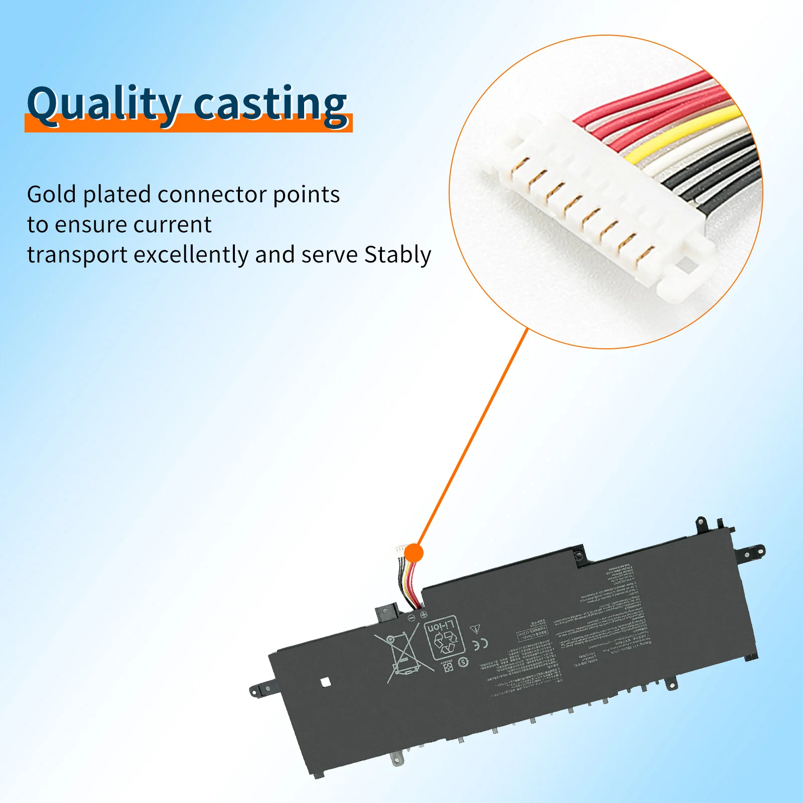 C31N1841 Laptop Battery For ASUS ZenBook UX334FL UX333FAC UX433FL UX433FLC UM433DA UM433IQ UM434DA UM434IQ 11.55V 50WH