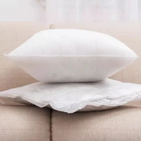 square pillow core pp cotton filled non woven strong resilience pillow core soft breathable cushion cover square pillow core