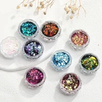 foil glitter sequin nails art flakes polish stickers decoration round paillettes sewing wedding crafts diy garments accessories