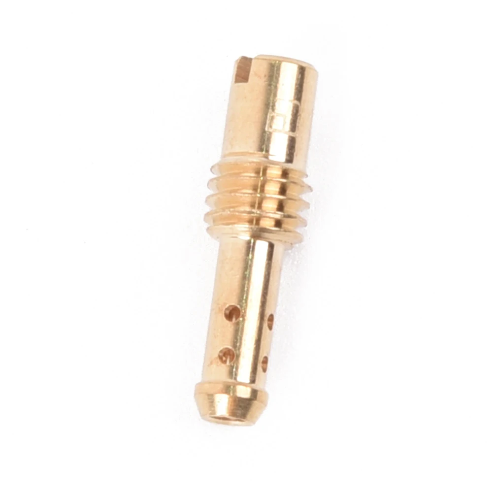 

10pcs Motorcycle Carburetor Pilot Jet 8 Bleed Holes Replacement For MIKUNI VM/TM/TMX Carburetor 15-37.5 Carburetor Accessories