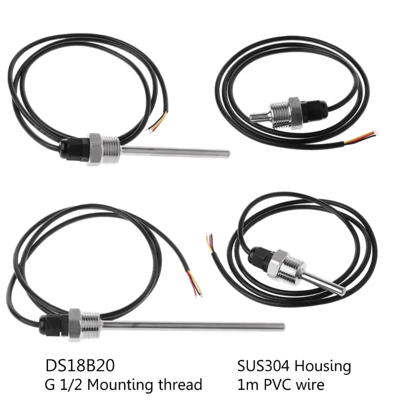

Compact Temperature Probe -55°C~125°C Thermal Probe Extension