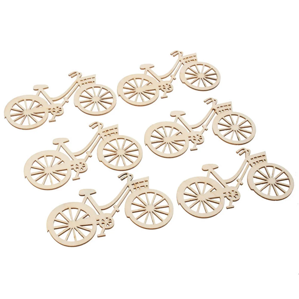 

20PCS Hollow Creative Cutout Wooden Ornaments for Home Decor Handworking Activities