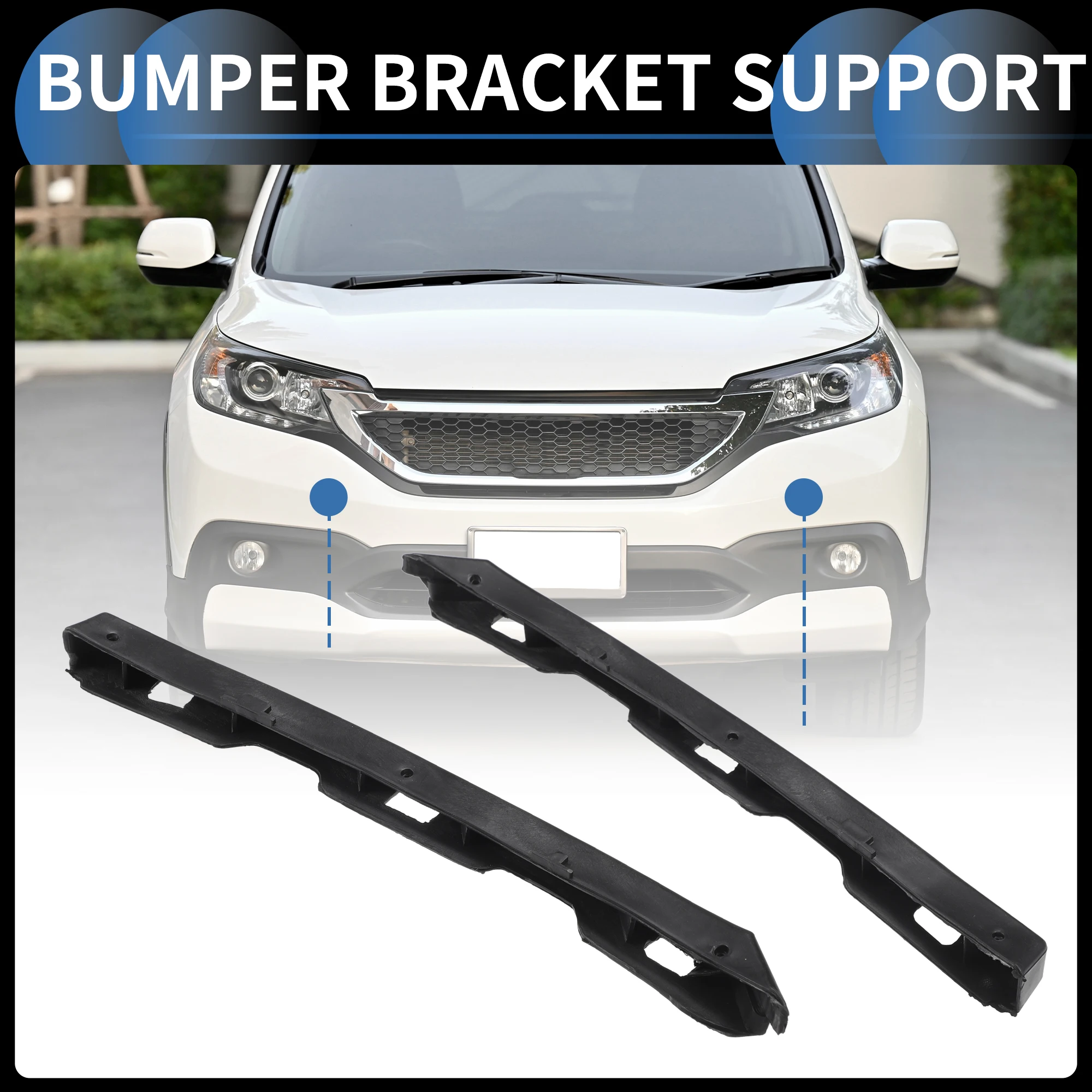 wspornik zderzaka UXCELL lewy prawy boczny element ustalający przedniego do Hyundai Elantra 2011-2016 865533 / 865543 X000