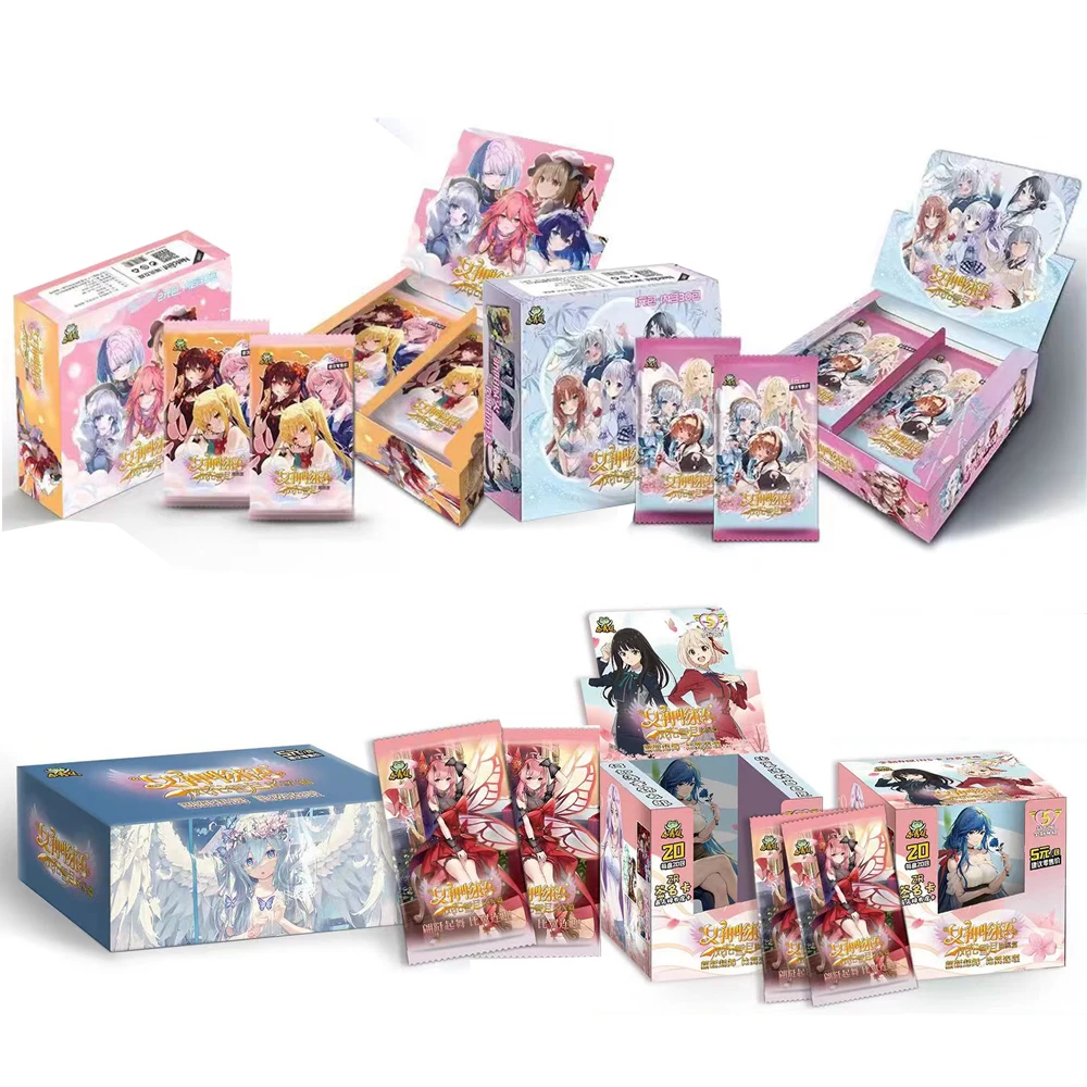 

Goddess Story Series Cards Japanese Anime Swimsuit Game Rare Flash Cards Bronzing Anime Characters Collection Table Toys Gifts