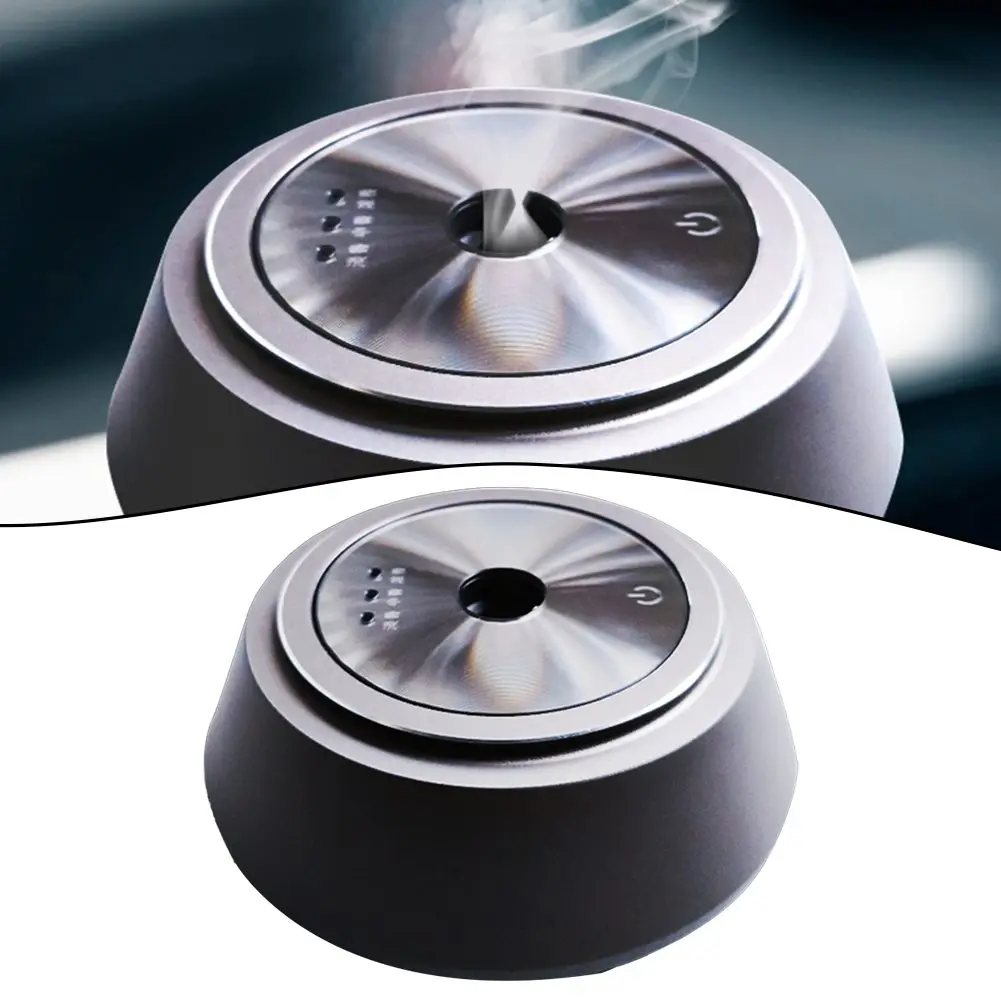 

1pc Car Aroma Diffuser Dark Gray Intelligent Car Scents Aromas Machine Fragrance Diffusers Freshener Fits For Car Home Office