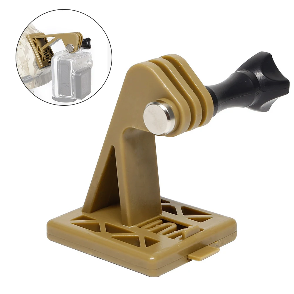 

Легкий адаптер для камеры, портативный адаптер для крепления на шлем, пластиковая пружина для аксессуаров для спорта на открытом воздухе