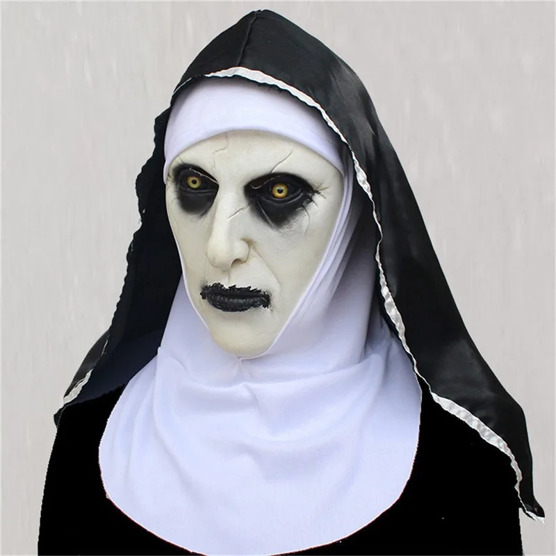 

Маска монахини маскарадные маски валак Хэллоуин Страшные костюмы для женщин страшные маски реквизит Роскошные маскарадные маски для мужчин