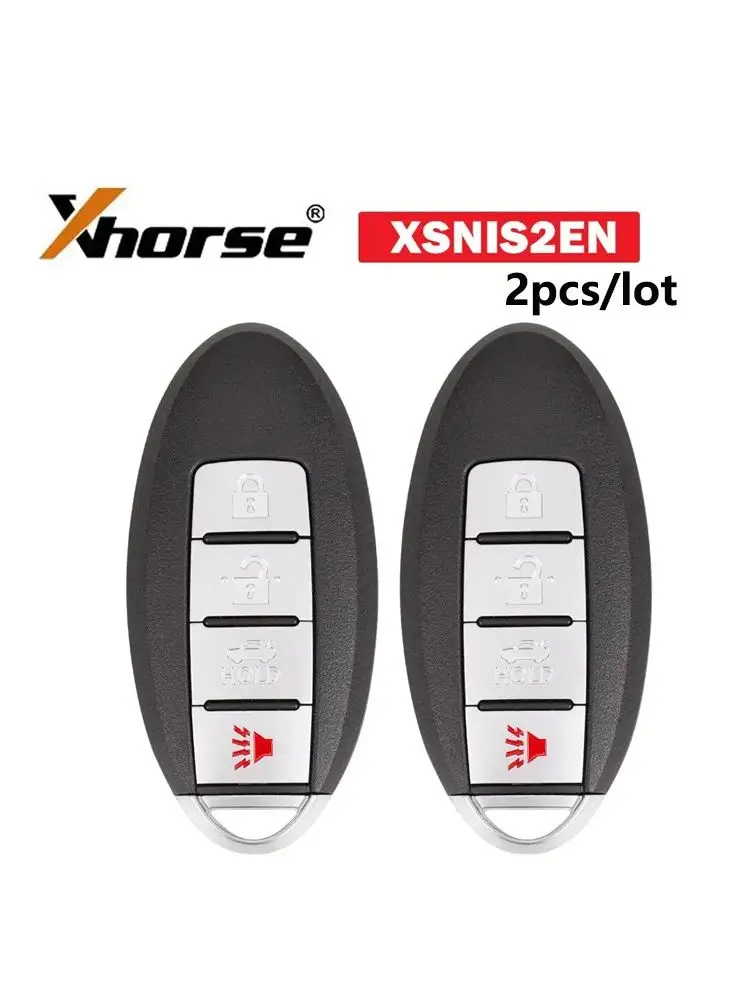 Смарт-ключ Xhorse XSNIS2EN для Nissan Style, 4 кнопки, 2 шт./лот