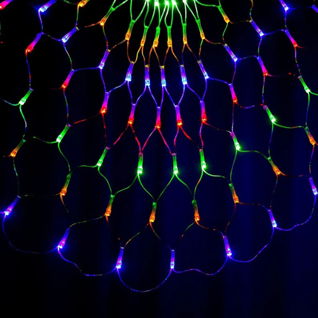 

String Lights Peacock Mesh Waterproof Lightweight Energy Saving Decoration Net Lamp Lighting Accessory Wedding Year