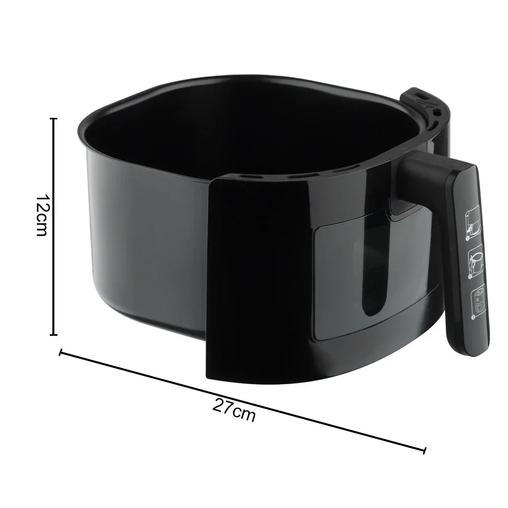 Бытовая духовка фритюрница большой емкости автоматическая антипригарная кухня