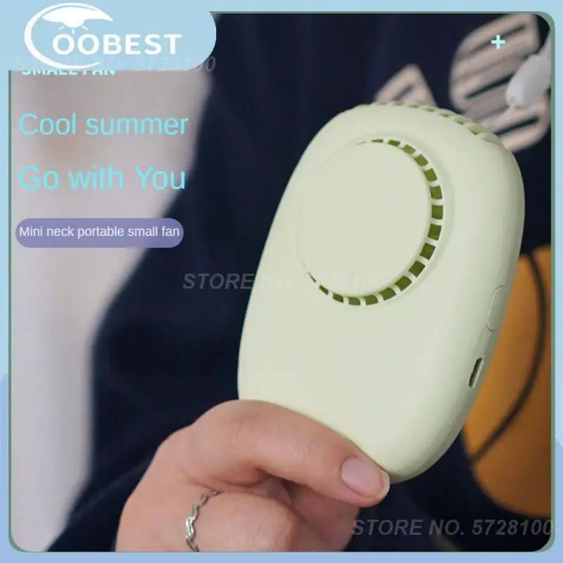 

Portable Desktop Charge Fan Mini Bladeless Air Cooler For Outdoor Sports Travel Air Cooling Fans Ventilador Portátil Mute