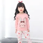 Детские пижамы с изображением кролика из мультфильма для детей, одежда для сна для маленьких девочек, одежда для сна, костюмы летнее Хлопковое платье с рисунком из мультфильмов, пижамы, ночная рубашка для мальчиков