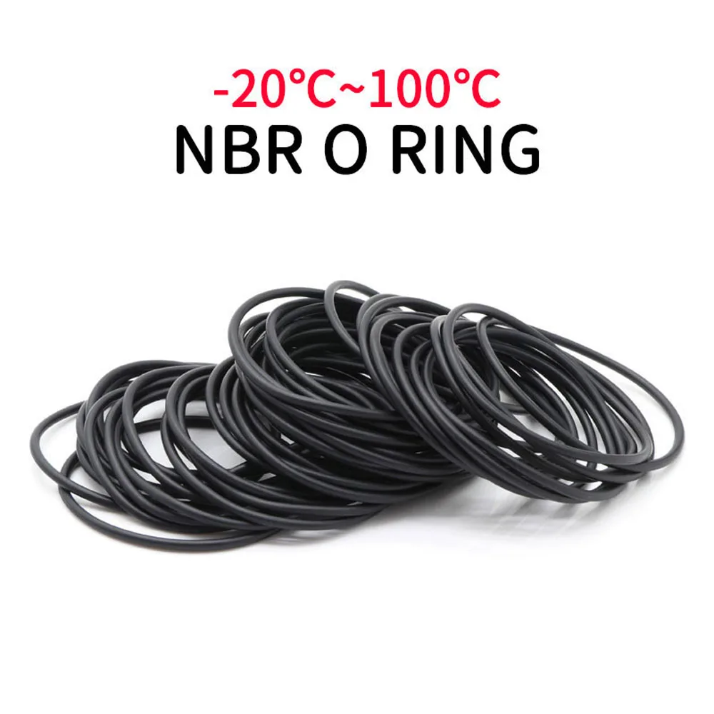 10 шт. Нитриловое резиновое уплотнительное кольцо CS 2 4 мм OD 6 мм-98 смеситель с