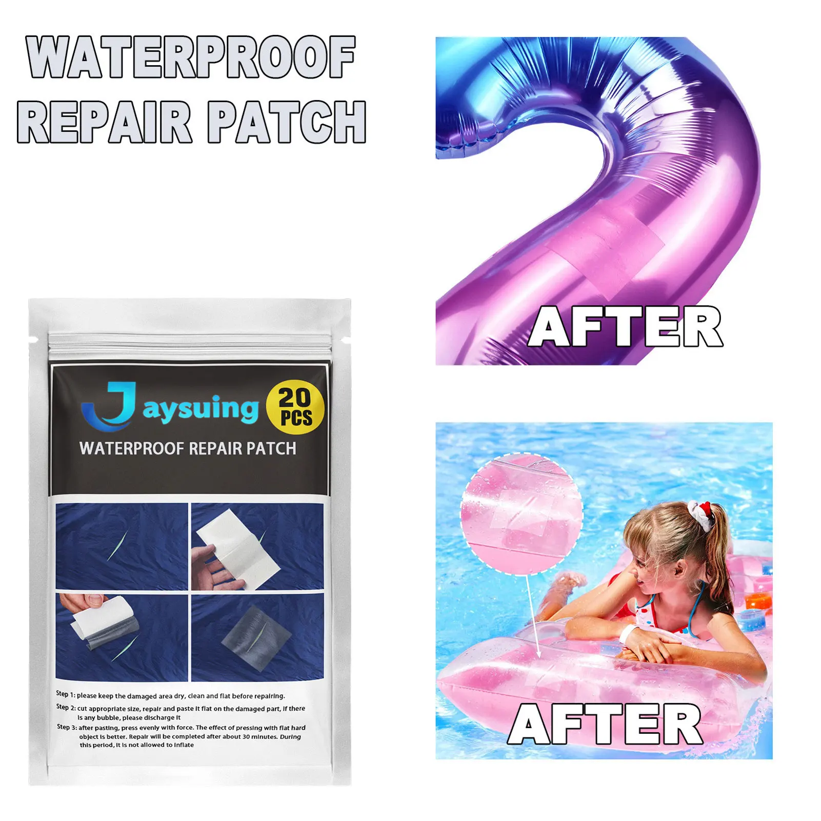 

Fabric Repair Tape Tenacious Repair Tape Multifunctional Vinyl Repair Tape Waterproof Sealing Tapes For Exercise Ball Kayak