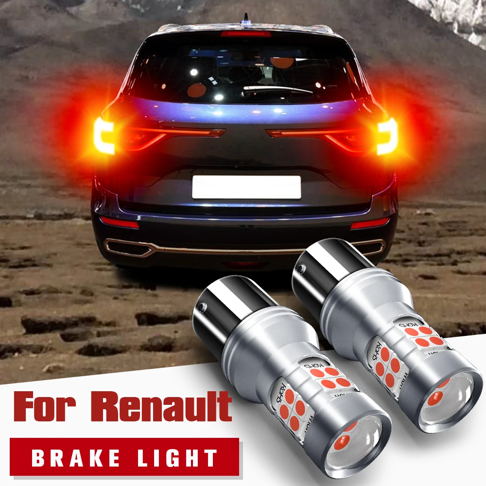 

2pcs LED Brake Light Lamp Blub P21W 7506 BA15S Canbus Error Free For Renault Scenic Kaptur Koleos 1 Megane 4 Talisman 2012-2016