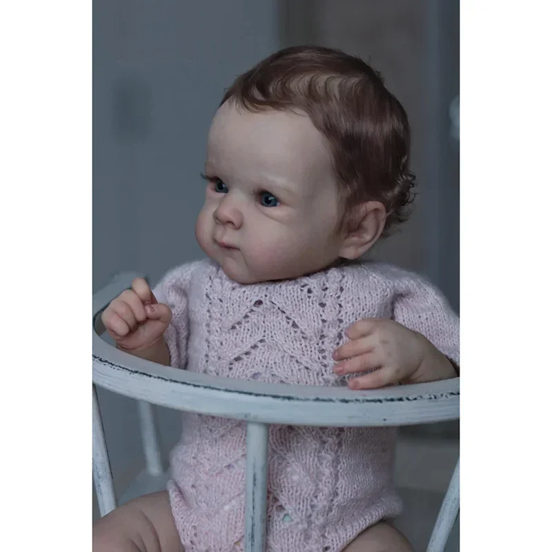 Полноразмерная кукла Bettie для новорожденных 19 дюймов Реалистичная кукла-младенец