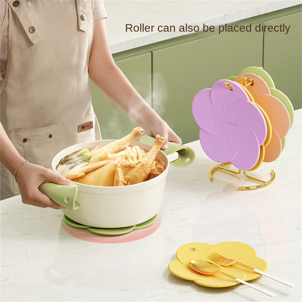 

2023 Cup Coasters Easy To Clean Heat Insulation Pad Dinner Plate Stand Oil-proof Waterproof Dinnerware Mat Pot Holder Oil Proof