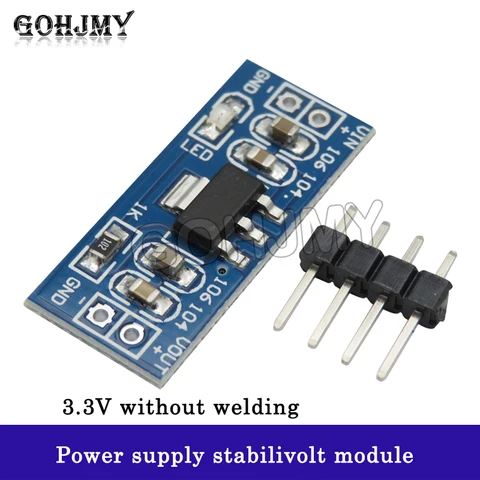 Модули питания GOHJMY 3.3V/5V без пайки 5 шт.