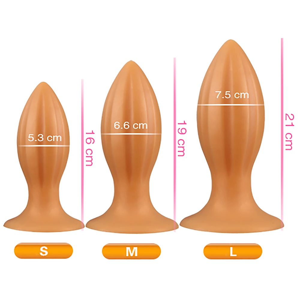 Жидкий силикон огромная анальная пробка фаллоимитатор большой анальный