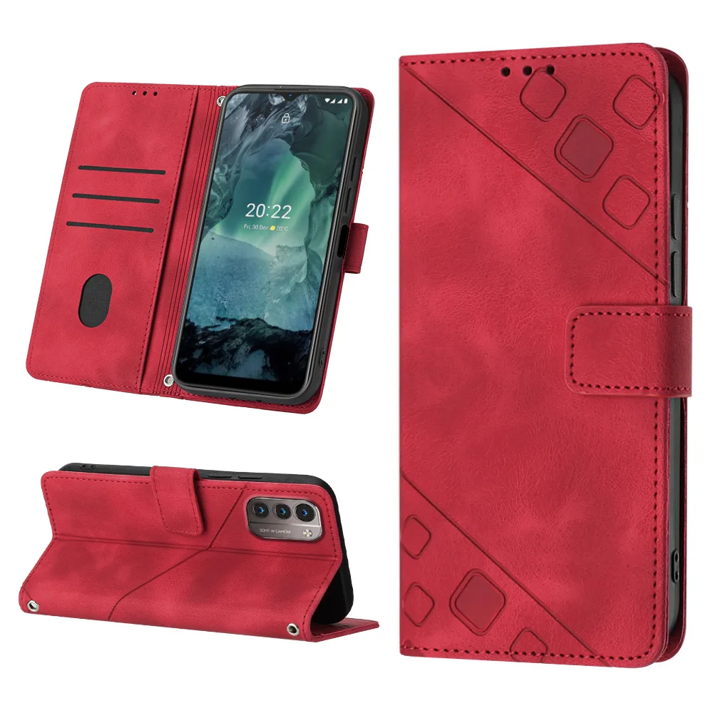 Фото Чехол-кошелек для телефона Nokia c02 c32 g22 c22 c12 c31 x30 g60 g100 c200 c100 g400 g21 g11 ta-1522 ta-1534 №1