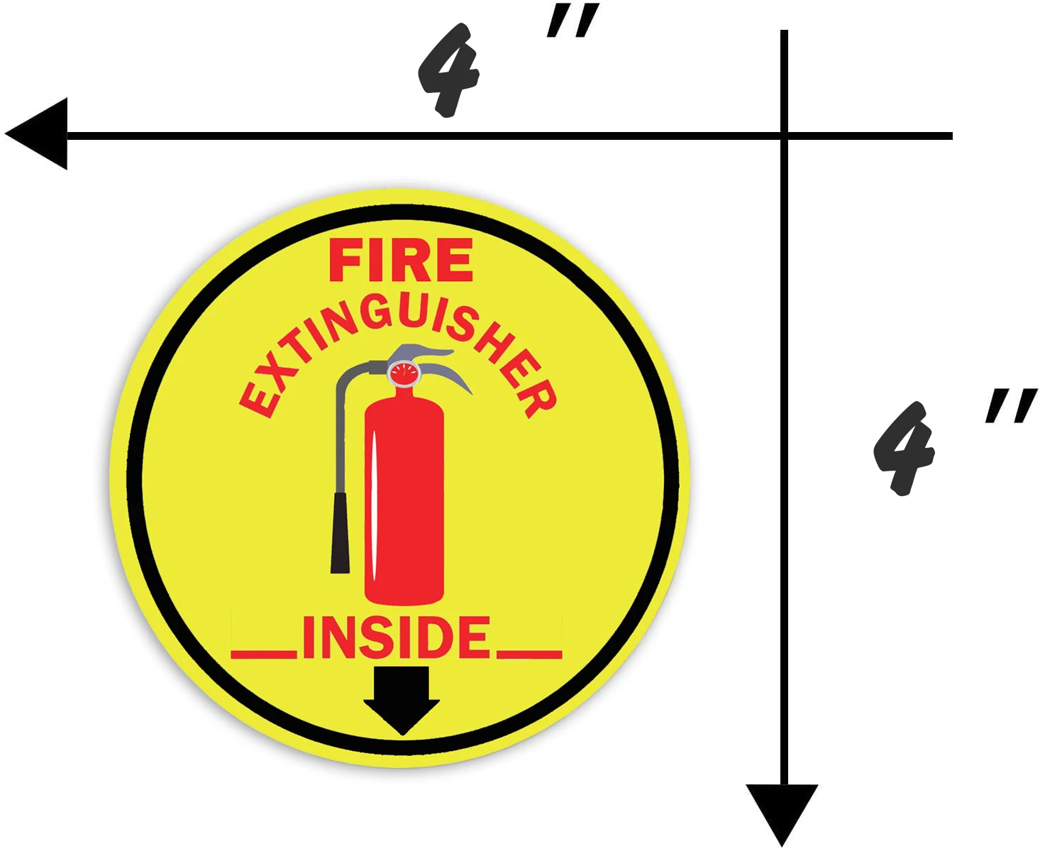 Рисунок 2 - 4 дюймовый огнетушитель