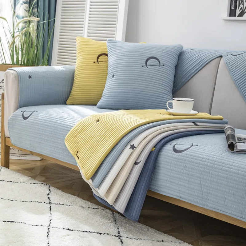 

Velvet Sofa Cover Non-slip Sofa Towel for Living Room Decor Universal Solid Corner Couch Cover L Shaped Chaise Longue Slipcovers