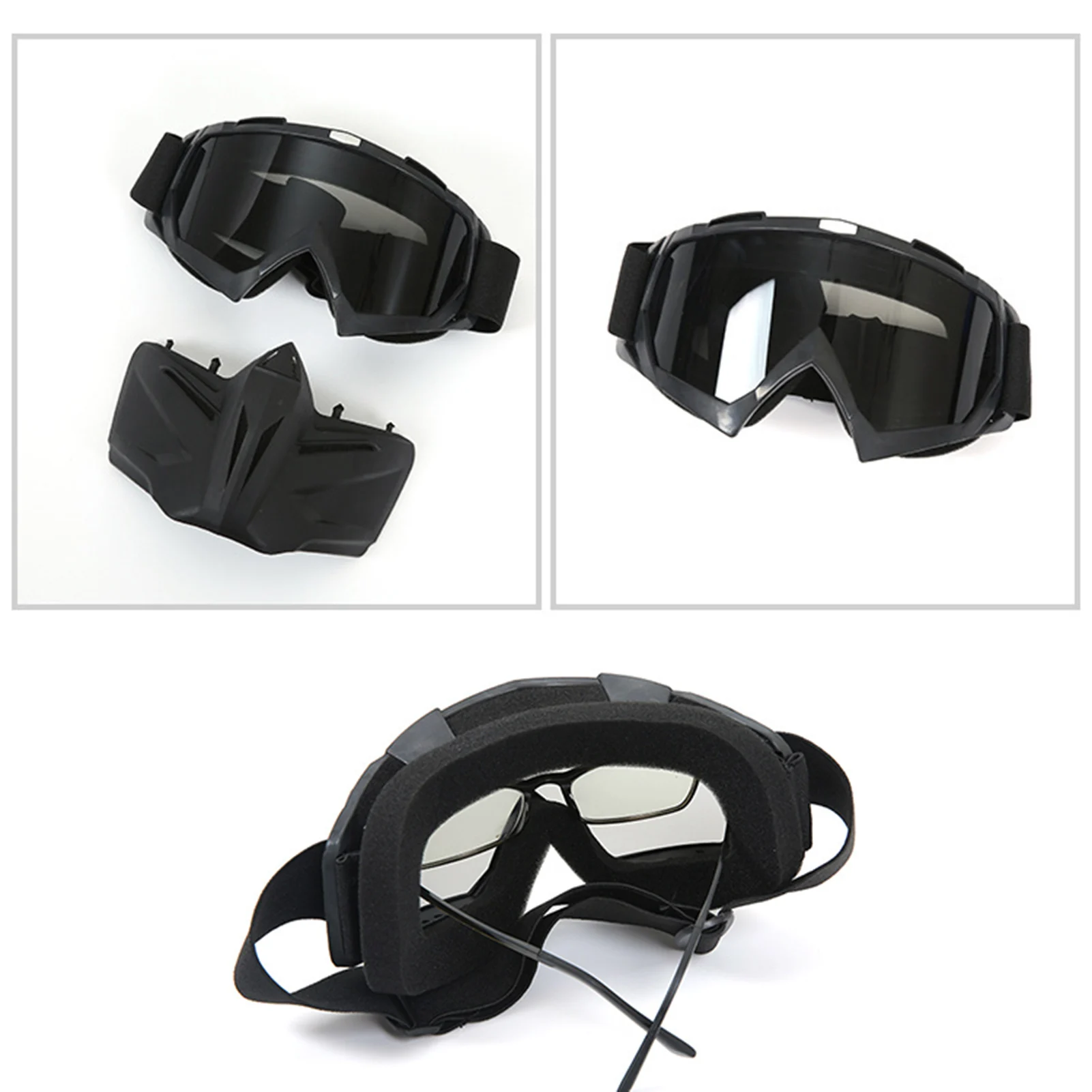 Съемная маска ATV очки профессиональные ветрозащитные мотоциклетные n и женская
