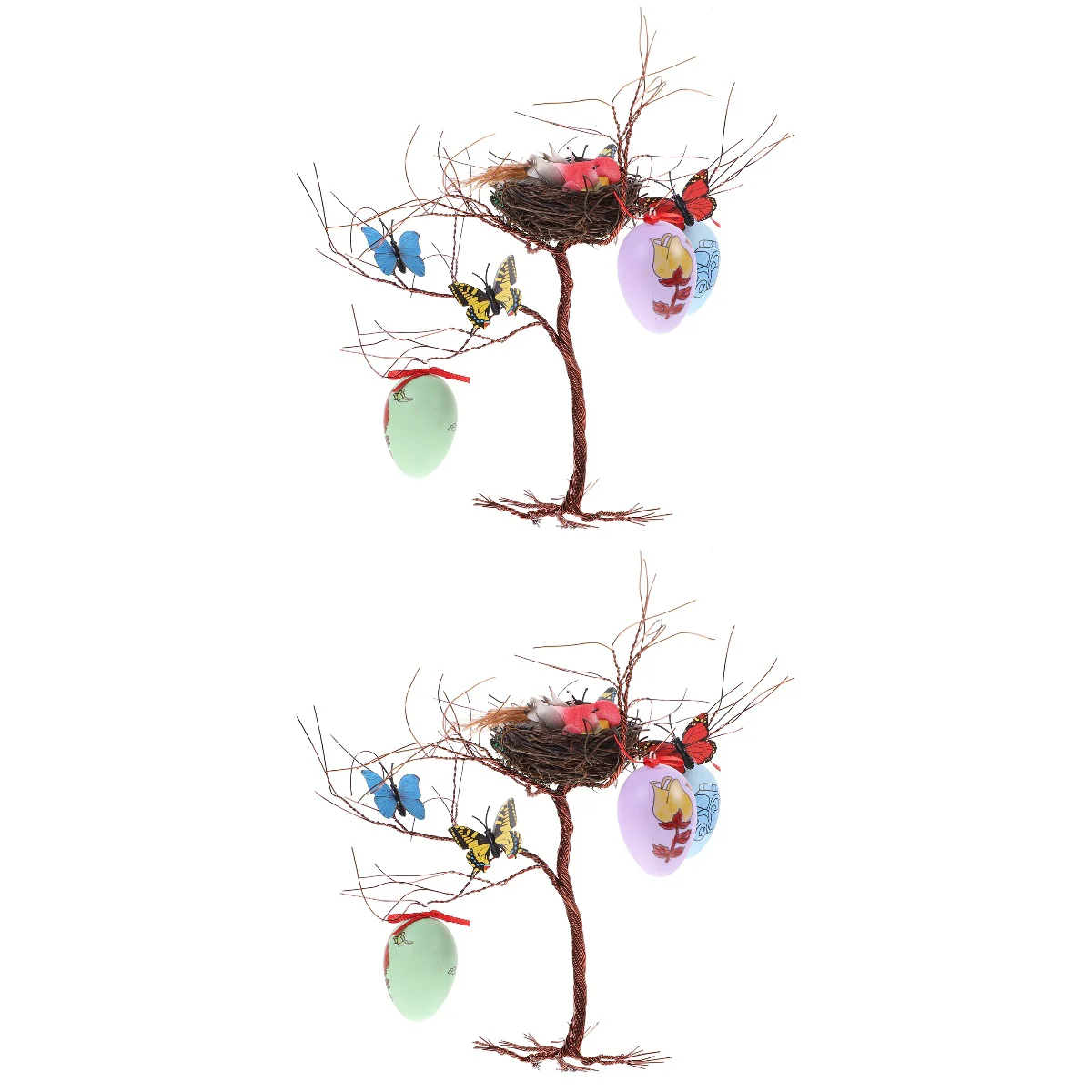 

2 Sets DIY Wire Tree Decor DIY Tree Craft Materials Decoration DIY Craft Set