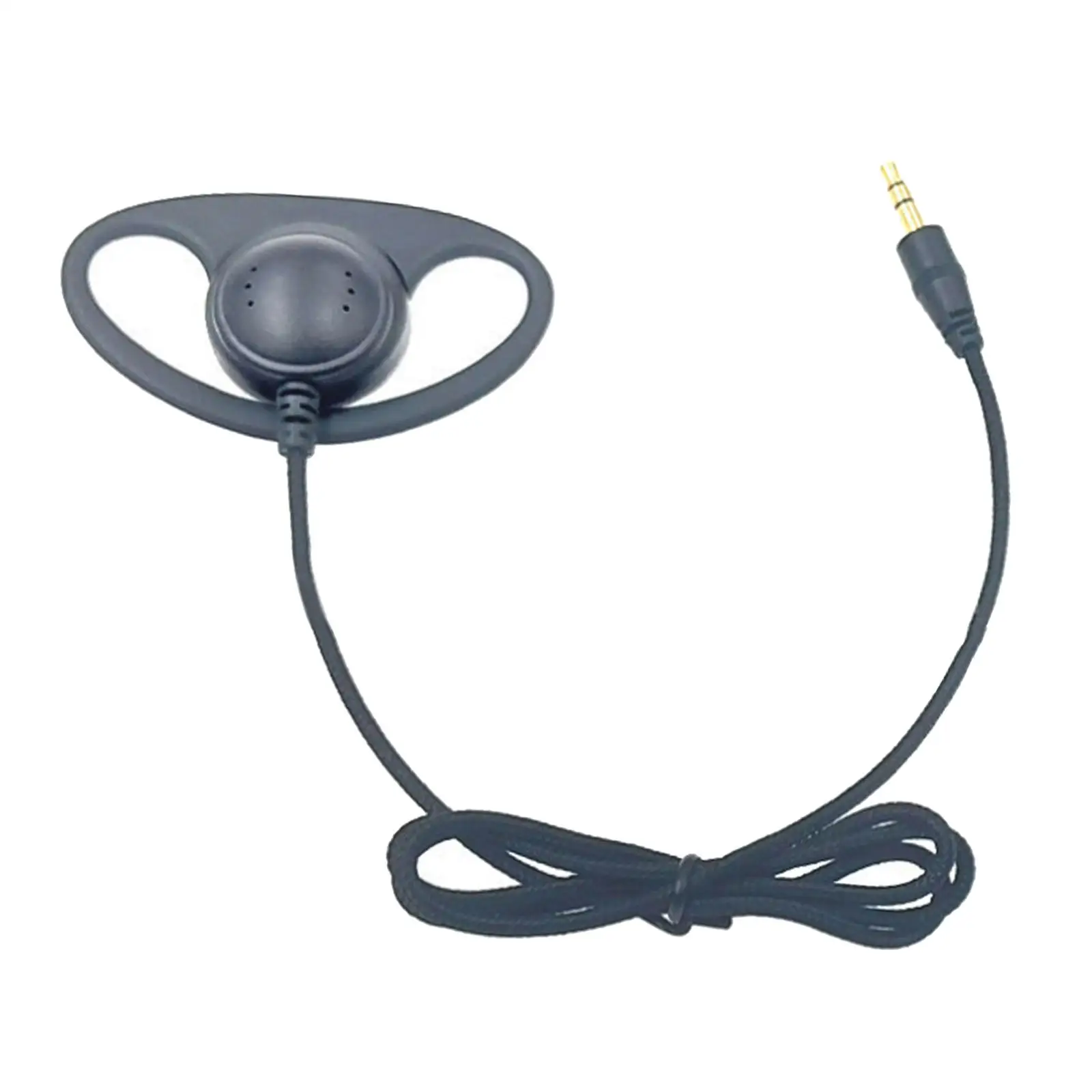 

Headphones 3.5mm Single Sided Headset Microphone Headphone