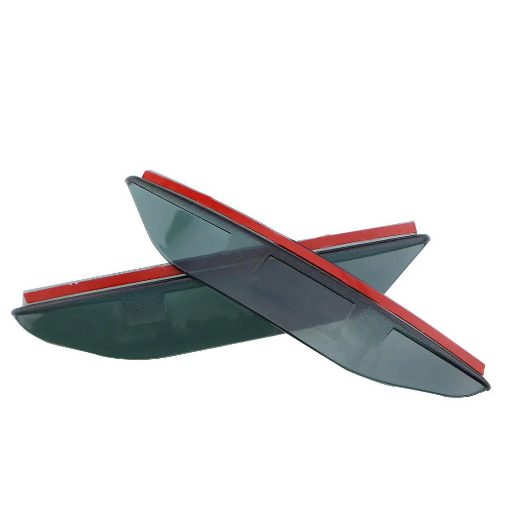 

Автомобильное зеркало заднего вида хромированный акриловый дождь брови Козырек Наклейка для Ford Ecosport 2013 2014 2015 2016 2017