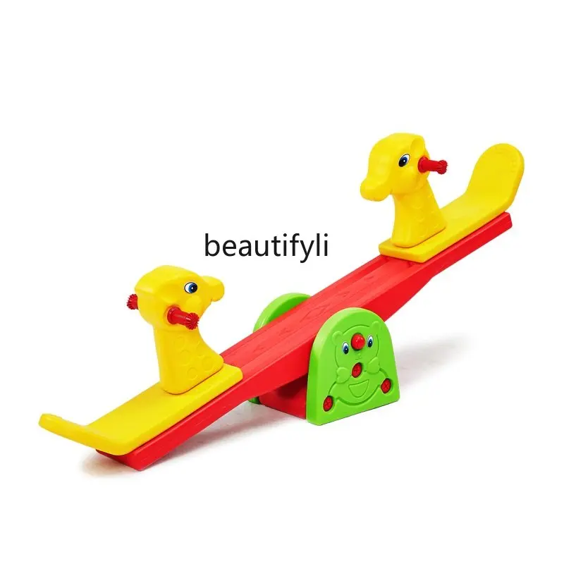 

Rocker Thickened Double Trojan Toy Indoor and Outdoor Seesaw