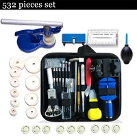 157 532pcs watch repair tools kit brand multi function bracelet pin remover watch movement box opener spring lever tools