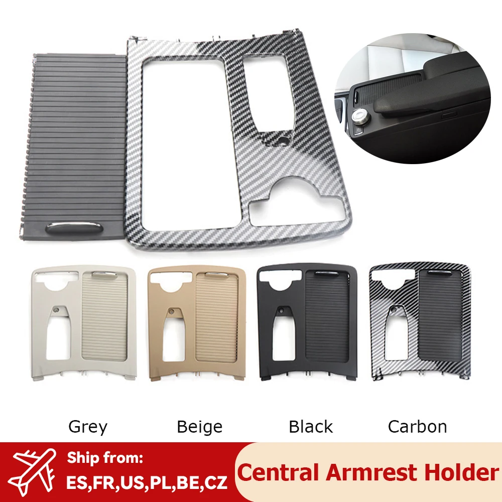 

Для Mercedes Benz C Class W204 2007-2014 центральный подлокотник держатель стакана для напитков затвор Внешняя рамка панель для W212 W207 2008-2014