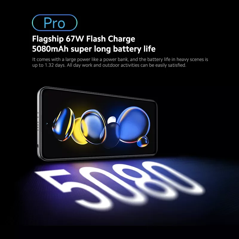 Kup Globalny Rom Xiaomi Redmi Note 11T Pro 5G Smartphone Dimensity 8100 144Hz Ekran 64MP Kamera 5080mAh Bateria 67w Szybkie ładowanie