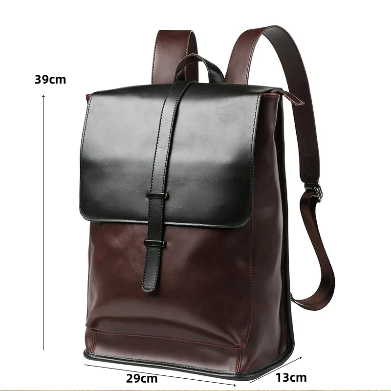 Винтажные модные рюкзаки мужская сумка для ноутбука вместительные дорожные